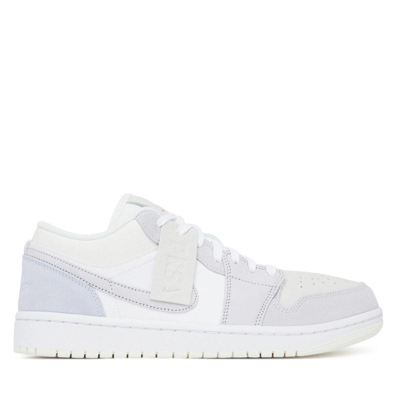 Сникърси Nike Air Jordan 1 Low Air CV3043 100 Сив цвят на ниска цена