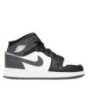 Сникърси Nike Air Jordan 1 Mid (GS) DQ8423 001 Сив цвят на ниска цена