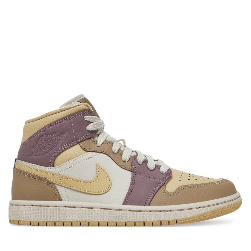 Сникърси Nike Air Jordan 1 Mid HV2370 100 Бежов цвят на ниска цена