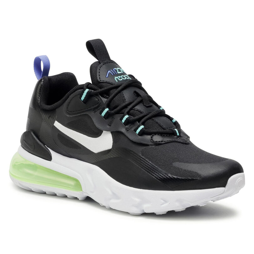 Сникърси Nike Air Max 270 React (GS) CZ4212 001 Черен цвят на ниска цена