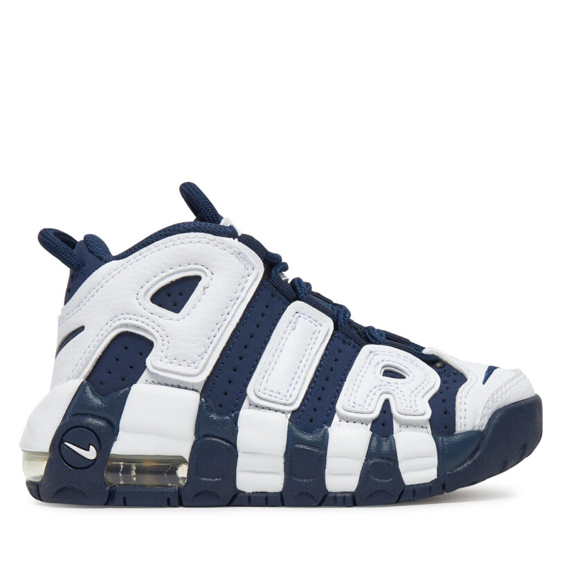Сникърси Nike Air More Uptempo (PS) FV5372 100 Тъмносин цвят на ниска цена
