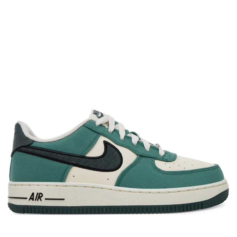 Сникърси Nike Aire Force 1 LV 8 FN4731 100 GS Зелен цвят на ниска цена