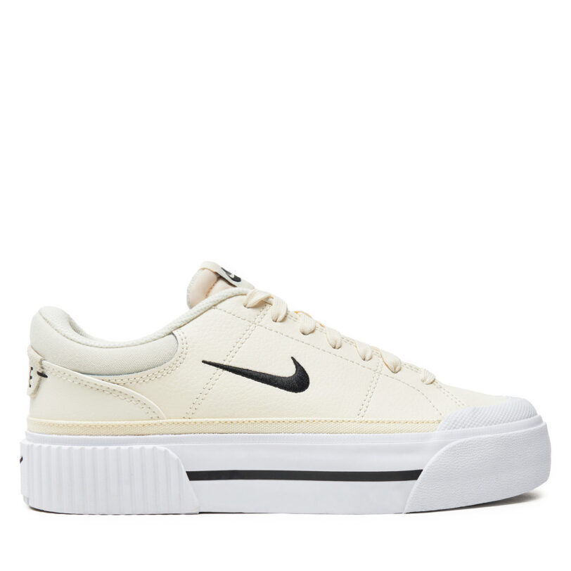 Сникърси Nike Court Legacy Lift FV5526 101 Екрю цвят на ниска цена