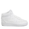 Сникърси Nike Court Vision Mid CD5436 100 Бял цвят на ниска цена