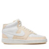 Сникърси Nike Court Vision Mid CD5436 800 Бял цвят на ниска цена