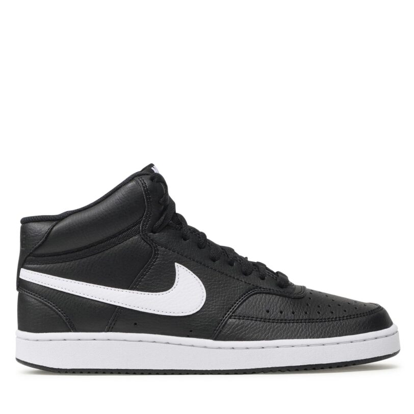 Сникърси Nike Court Vision Mid Nn DN3577 001 Черен цвят на ниска цена