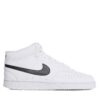 Сникърси Nike Court Vision Mid Nn DN3577 101 Бял цвят на ниска цена