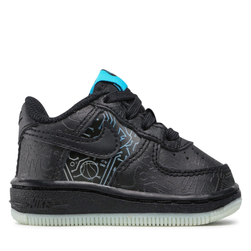 Сникърси Nike Force 1 DN1436 001 Черен цвят на ниска цена