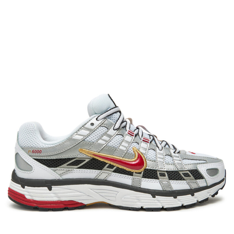 Сникърси Nike P-6000 BV1021 101 Бял цвят на ниска цена