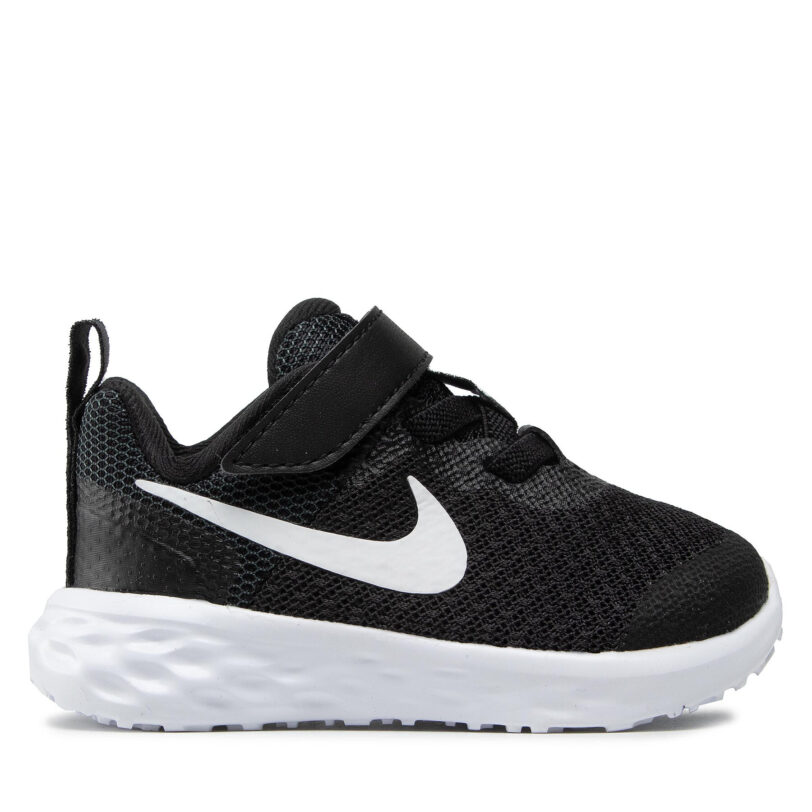 Сникърси Nike Revolution 6 Nn (Tdv) DD1094 003 Черен цвят на ниска цена