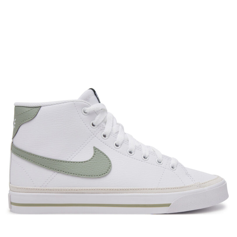 Сникърси Nike W Court Legacy Mid Nn Бял цвят на ниска цена