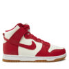 Сникърси Nike W Dunk High DD1869 Червен цвят на ниска цена