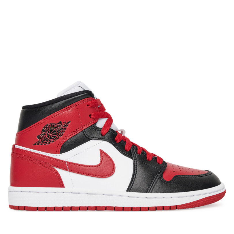 Сникърси Nike Wmns Air Jordan 1 Mid BQ6472 079 Червен цвят на ниска цена