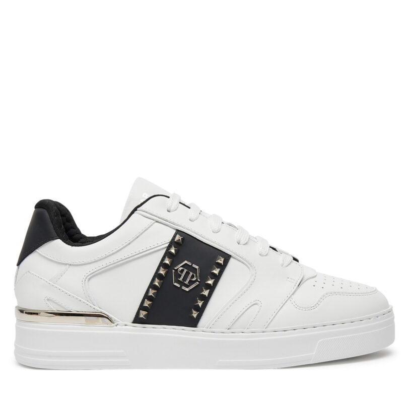 Сникърси PHILIPP PLEIN AADS USC0658 PLE010N Бял цвят на ниска цена