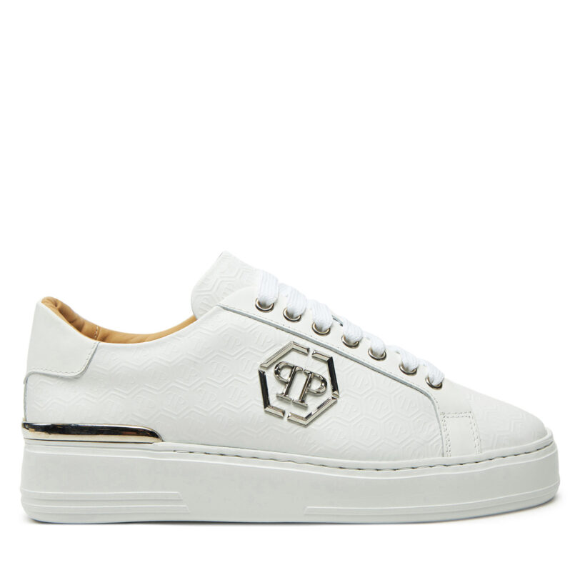 Сникърси PHILIPP PLEIN AADS USC0665 PLE010N Бял цвят на ниска цена