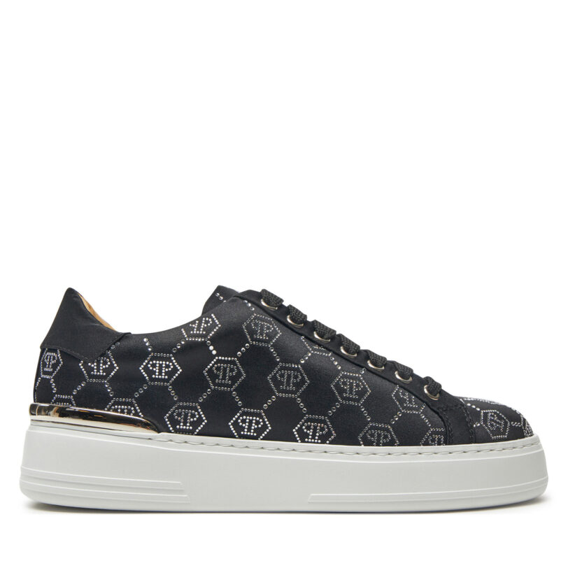 Сникърси PHILIPP PLEIN AADS WSC2758 PTE028N Черен цвят на ниска цена