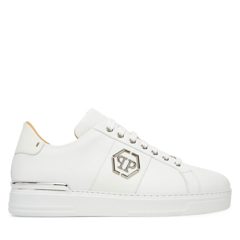 Сникърси PHILIPP PLEIN PAES USC0768 PLE005N01 Бял цвят на ниска цена