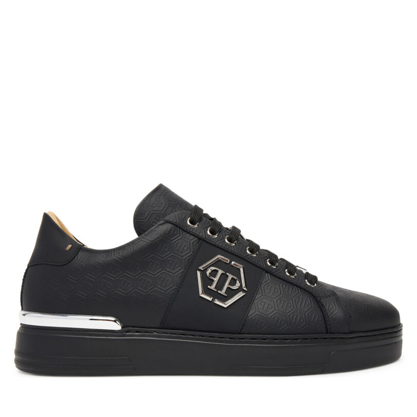 Сникърси PHILIPP PLEIN PAES USC0768 PLE005N0202 Черен цвят на ниска цена