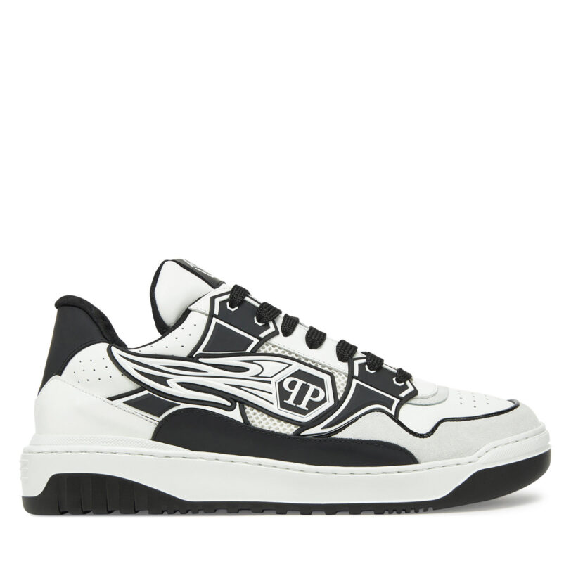 Сникърси PHILIPP PLEIN SAES MSC4017 PLE010N0102 Бял цвят на ниска цена