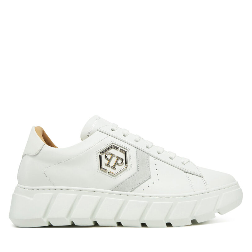Сникърси PHILIPP PLEIN SAES USC0698 PLE075 Бял цвят на ниска цена