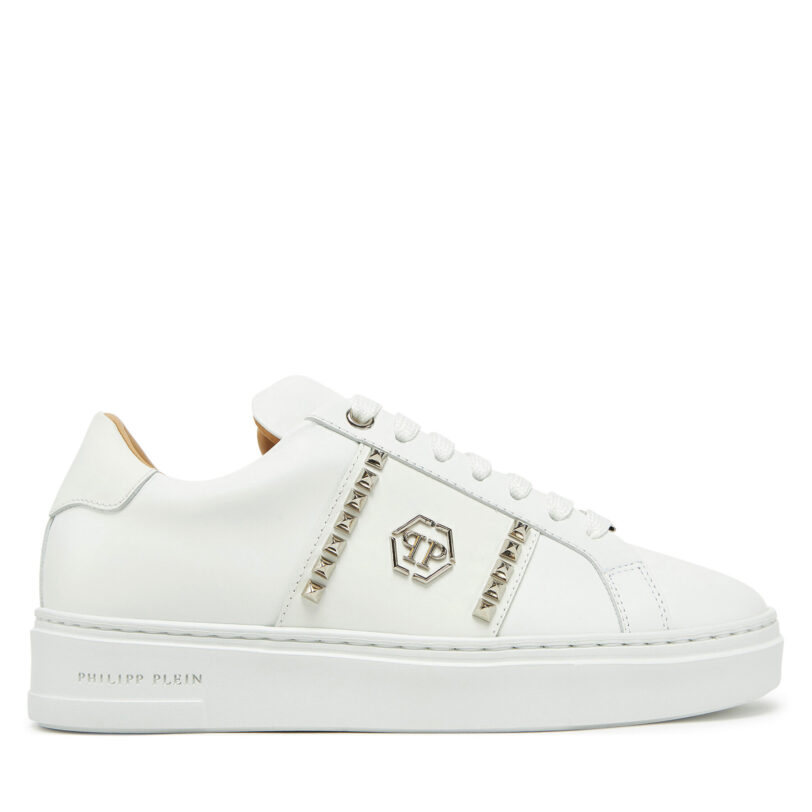 Сникърси PHILIPP PLEIN SAES USC0732 PLE005 Бял цвят на ниска цена