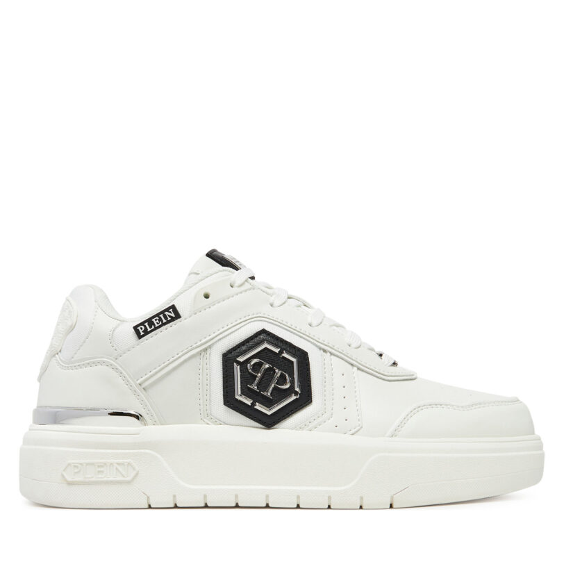 Сникърси PHILIPP PLEIN SAES USC0766 PTE120N Бял цвят на ниска цена