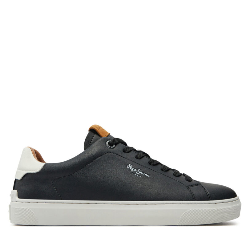Сникърси Pepe Jeans Camden Club M PMS00020 Черен цвят на ниска цена