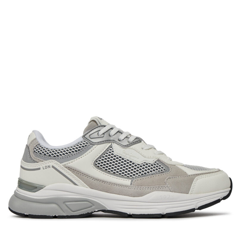 Сникърси Pepe Jeans Dave Evolution M PMS60002 Бял цвят на ниска цена