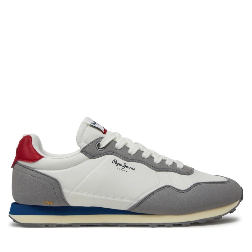 Сникърси Pepe Jeans Natch Basic M PMS40010 Бял цвят на ниска цена