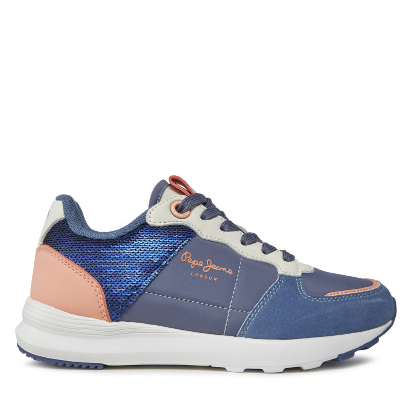 Сникърси Pepe Jeans PGS30591 Сив цвят на ниска цена