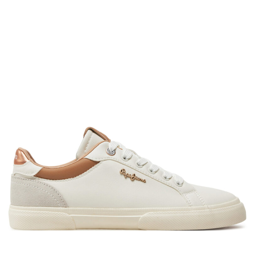 Сникърси Pepe Jeans PLS31588 Бял цвят на ниска цена