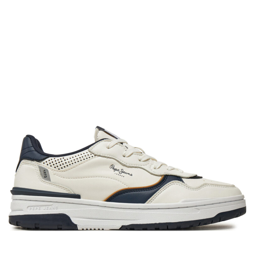 Сникърси Pepe Jeans PMS00029 Бял цвят на ниска цена
