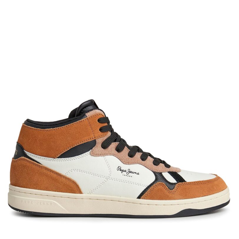 Сникърси Pepe Jeans PMS30999 Кафяв цвят на ниска цена