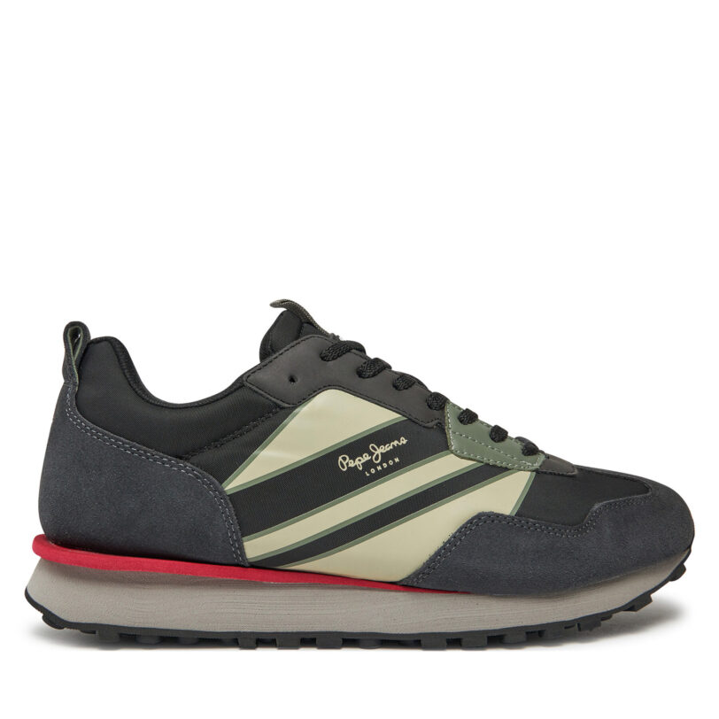 Сникърси Pepe Jeans PMS60025 Черен цвят на ниска цена