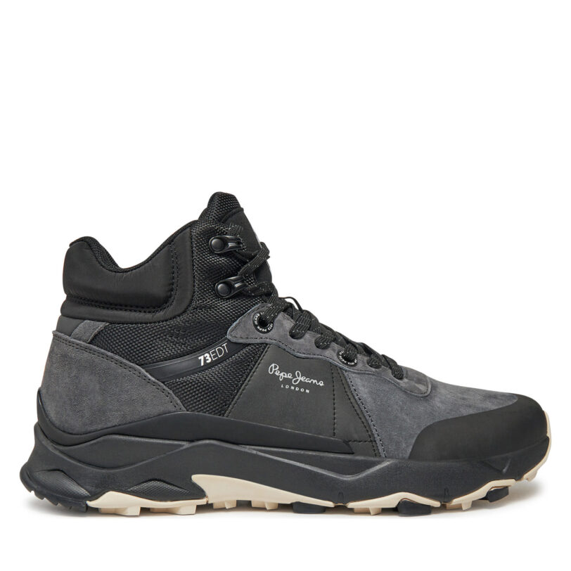 Сникърси Pepe Jeans PMS60030 Черен цвят на ниска цена