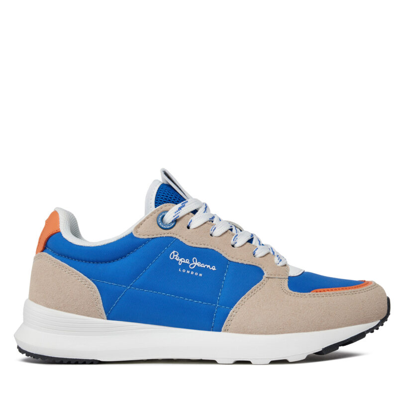 Сникърси Pepe Jeans York Mix B PBS30561 Син цвят на ниска цена
