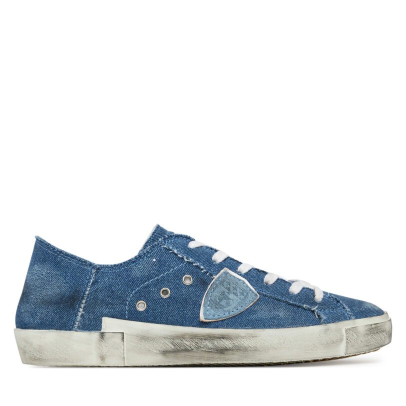 Сникърси Philippe Model Prsx Tennis A009783 PRLD LSD1 Тъмносин цвят на ниска цена