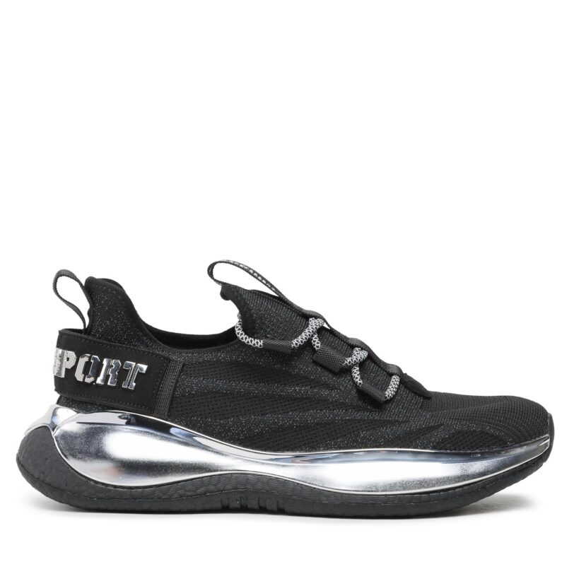 Сникърси Plein Sport The Iron Tiger Gen.X.02 SACS USC0429 STE003N Черен цвят на ниска цена