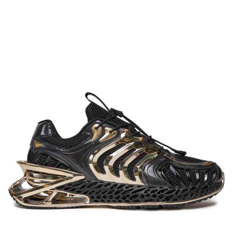 Сникърси Plein Sport The Thunder Stroke Gen.X.02. FACS USC0434 STE003N Черен цвят на ниска цена