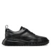 Сникърси Pollini SA10183G0LTN100A Черен цвят на ниска цена