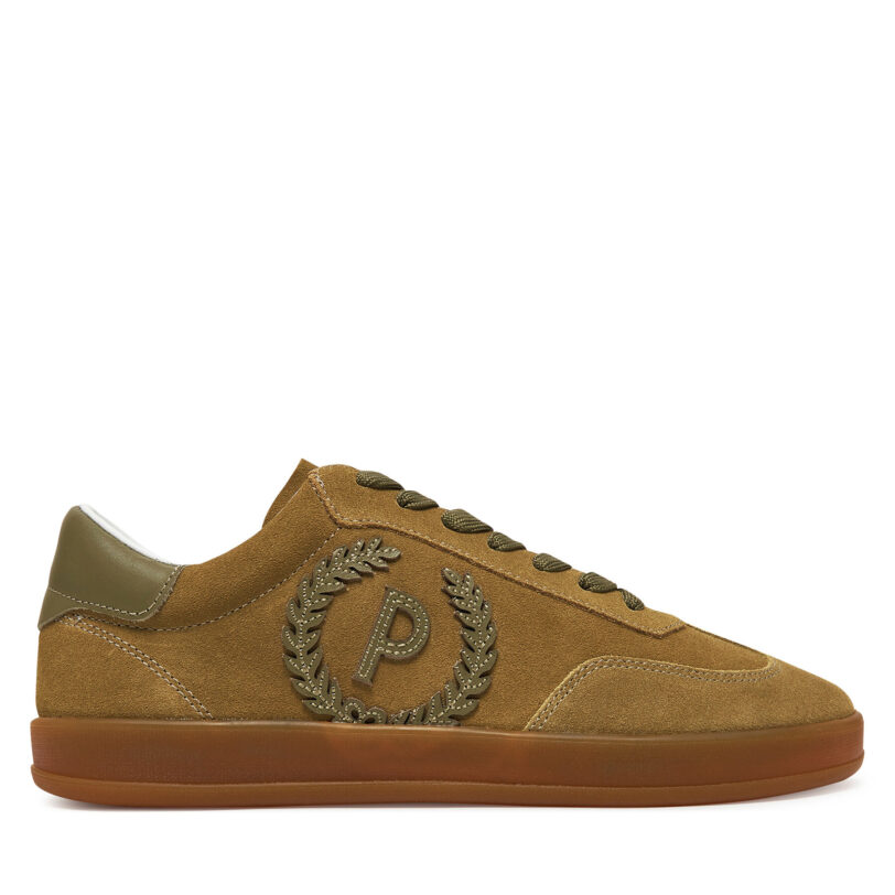 Сникърси Pollini SA15192G0MXA281A Каки цвят на ниска цена