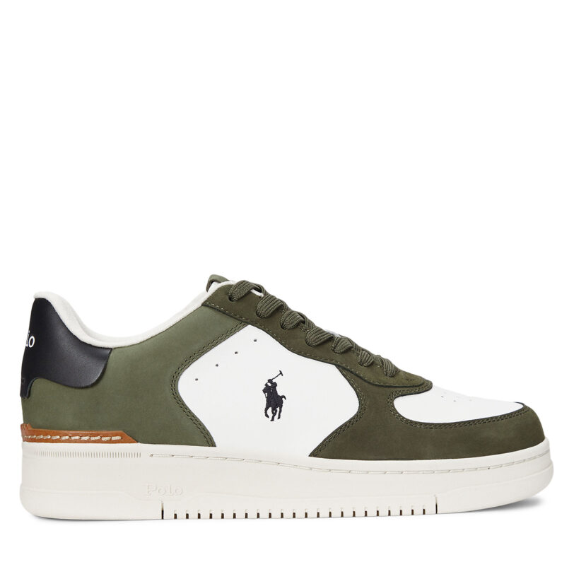 Сникърси Polo Ralph Lauren 809955690002 Зелен цвят на ниска цена