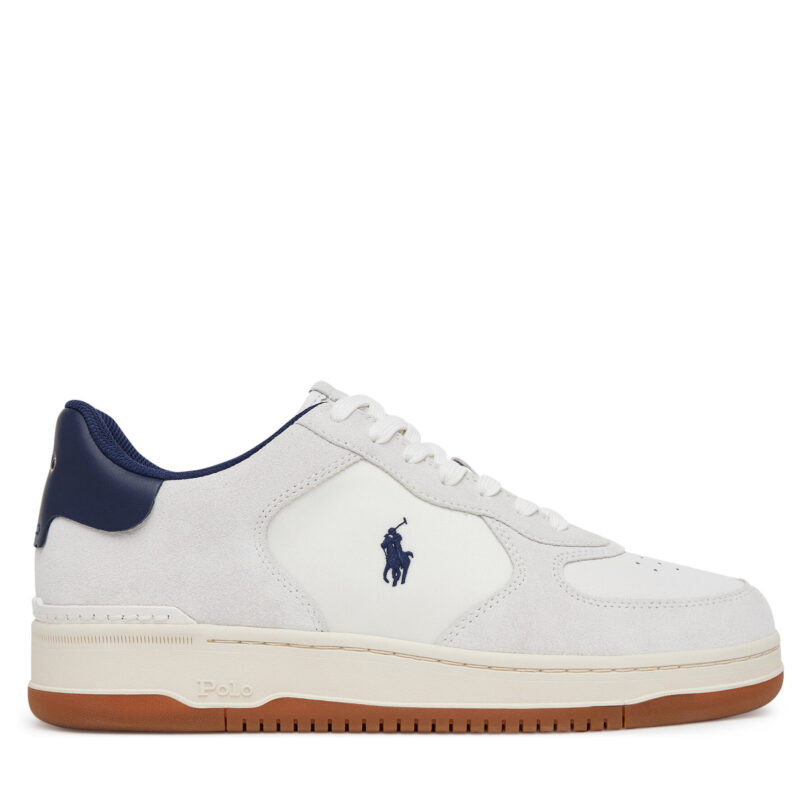 Сникърси Polo Ralph Lauren 809971482001 Бял цвят на ниска цена