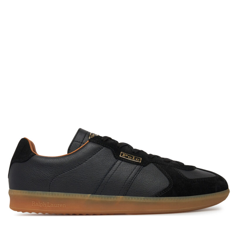 Сникърси Polo Ralph Lauren Field Court 100 809967531002 Черен цвят на ниска цена