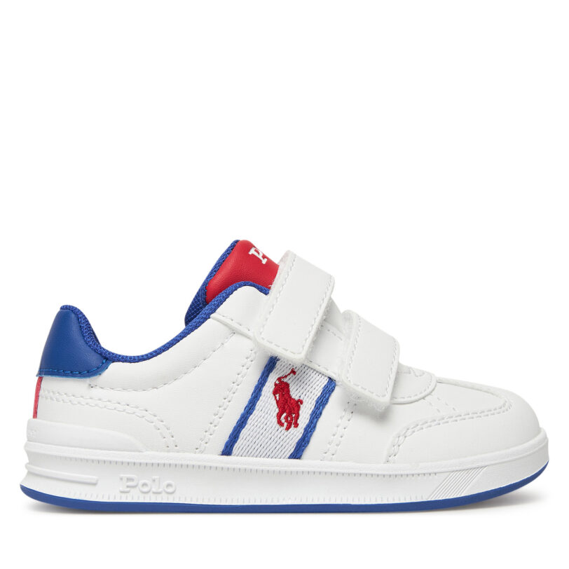 Сникърси Polo Ralph Lauren Heritage Court III RL02068100 Бял цвят на ниска цена