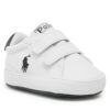 Сникърси Polo Ralph Lauren Heritage Court Ii Ez Layette RL100731 Бял цвят на ниска цена