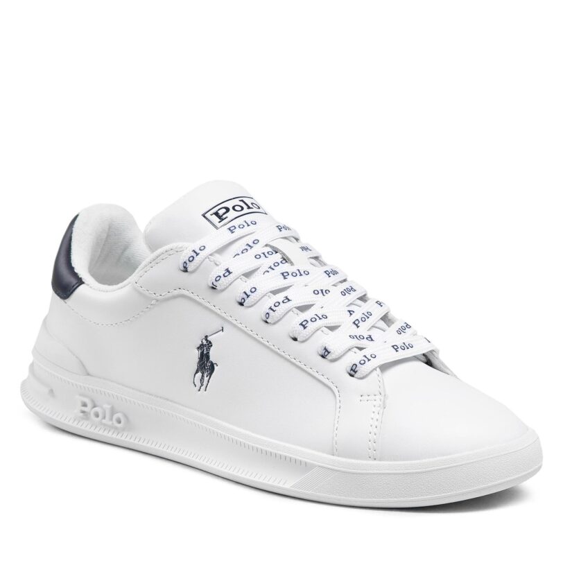 Сникърси Polo Ralph Lauren Hrt Ct II 809829824003 Бял цвят на ниска цена