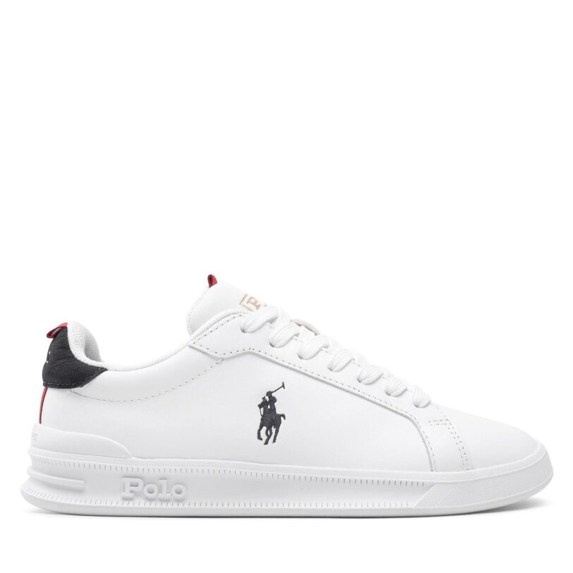 Сникърси Polo Ralph Lauren Hrt Ct II 809860883003 Бял цвят на ниска цена