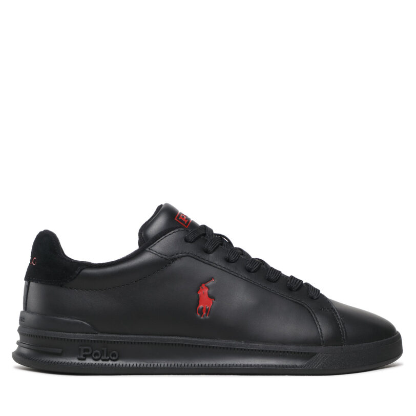Сникърси Polo Ralph Lauren Hrt Ct Ii 809900935002 Черен цвят на ниска цена