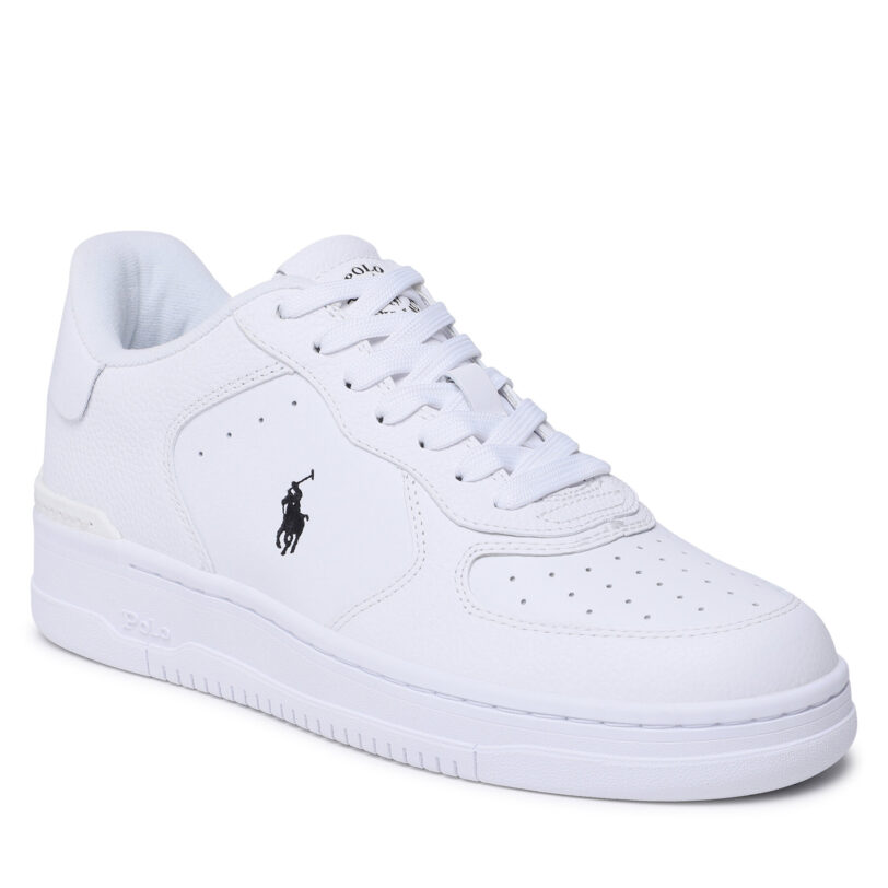 Сникърси Polo Ralph Lauren Masters Crt 809891791009 Бял цвят на ниска цена